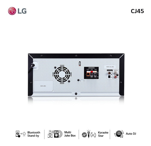Imagen 3 de 4 de Minicomponente LG Xbook Cj45 - Garantía Oficial
