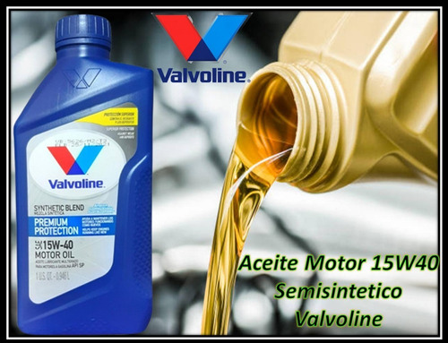 Aceite Motor 15w40 Semisintetico Valvoline