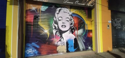 Imagen 8 de 10 de Graffiti Mural A Mano No Vinilo No Plotter