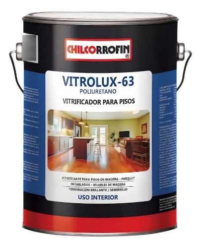 Vitrolux 63 Semibrillo Chilcorrofin 1 Galón