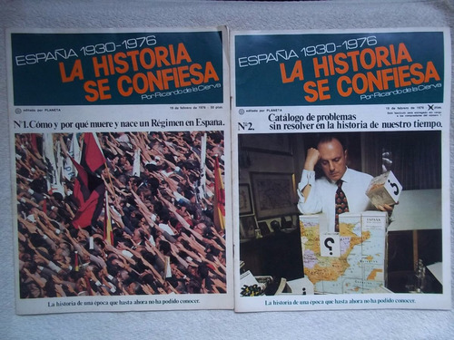 España 1930 - 1976 La Historia Se Confiesa Nº1 Y 2 Franco 2x