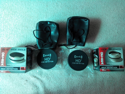 Imagen 2 de 10 de Lente Camara Opteka High Definition 55mm