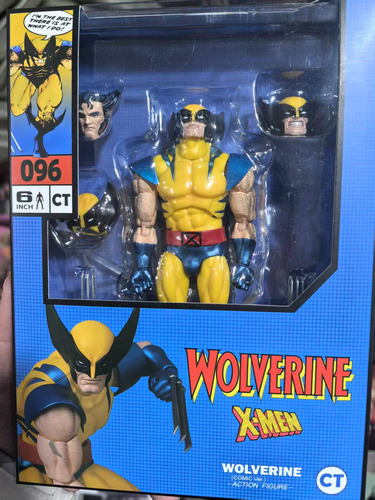 Figuras De Acción Ct Toys Mafex 096 Wolverine Comic X-men