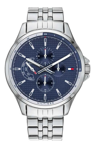 Reloj Tommy Hilfiger Hombre Azul De Acero Austin 1791612 