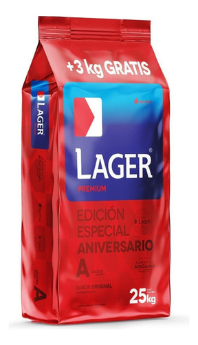 Agrofeed Lager Premium Alimento Lager Premium Lager para perro adulto en bolsa de 25kg