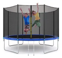 Comprar Cama Elástica Trampolín De Diámetro  366cm Con Escalera 