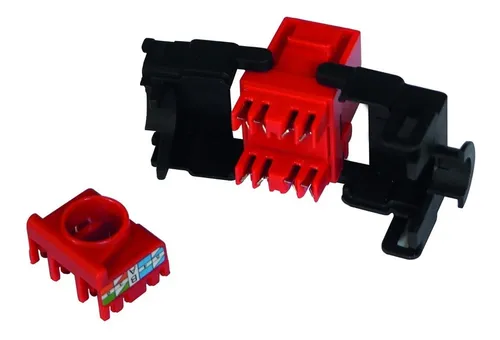 JACK CAT 6 UTP ROJO POWEST