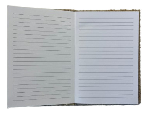 Capibara Cuaderno Peluche A5 Color Marrón Claro