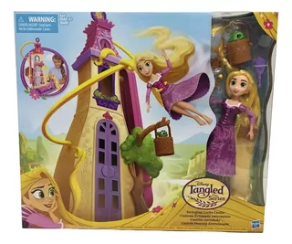 Castillo De Rapunzel Tangled Series Disney Figura Y Castillo