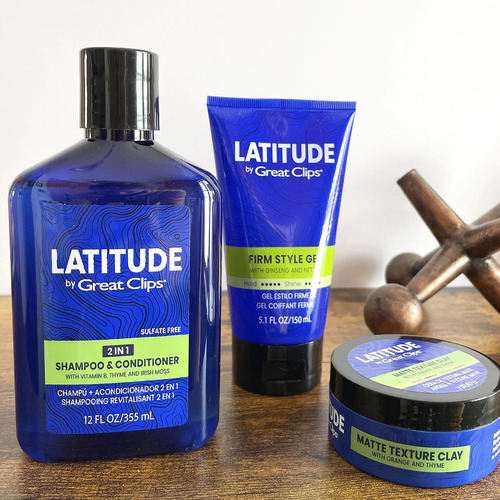 Shampoo E Condicionador Great Clips Latitude 2 Em 1 960 Ml P
