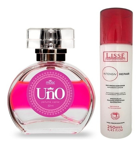 Spray Repair Reconstrutor 250ml Lissé + Perfume Para Cabelo