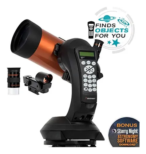 Celestron - Telescopio Nexstar 4se - Telescopio Computarizad Orange