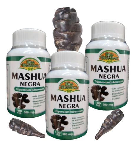 Mashua Negra 300 Capsulas X 500mg - Con Registro Sanitario