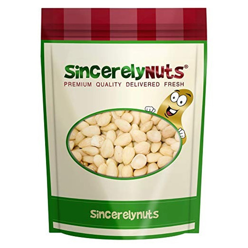 Sinceramente Nueces Blanqueado Entero Almendras Crudas - Dos