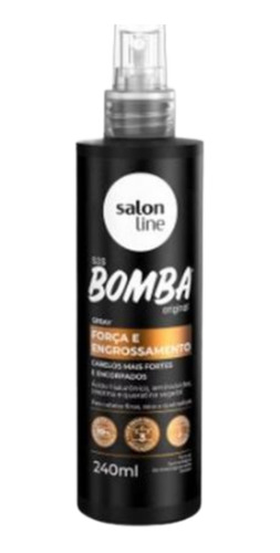 Salón Line Bomba Fuerza Y Engrosamiento. Spray 240ml 