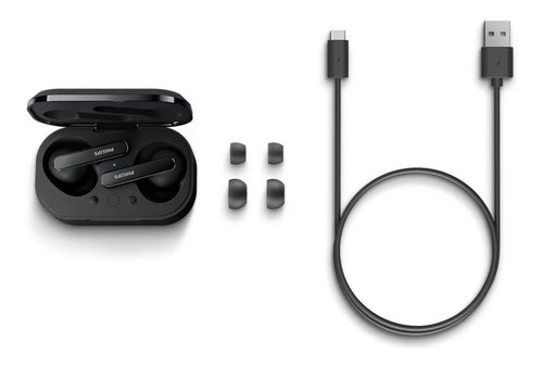Auriculares In Ear Philips Tat5506bk/00 Ipx5 Reducción Pro