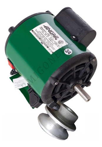 Motor Para Hormigoneras Trompitos Mezcladoras 500w Mas Polea