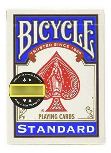 Bicycle Standard Index Playing Cards 1 Deck, Colors May Vary