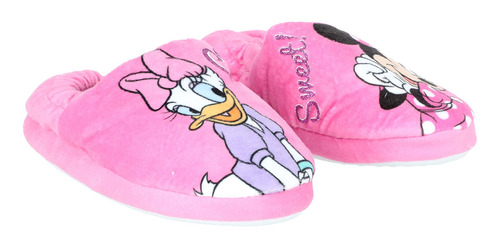 Pantufla Niña Minnie Beautiful Daisy Rosado Disney