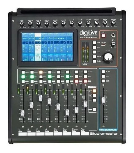 Consola De Sonido Digital Studiomaster Digilive16 12ch