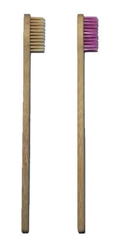 Cepillo De Dientes De Bambú Suave X10un.