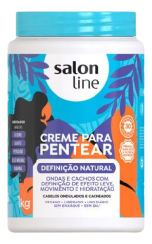 Salón Line Crema Para Peinar Definición Natural. Liberado. 