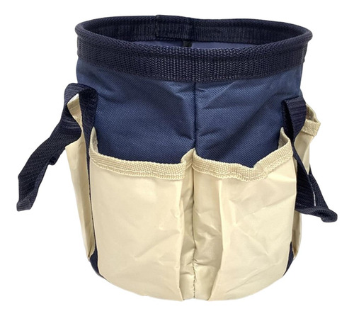 Bolsa De Herramientas De Jardín Durable Con Bolsillos Azul