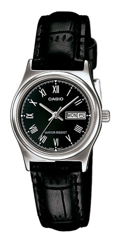 Reloj Fashion Casio Ltp-v006l-1budf Pulso Cuero Para Mujer