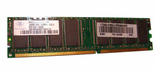 Memoria Ram Pc Ddr 266mhz De 256mb Nanya, Ultima Unidad!