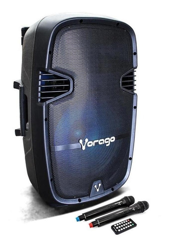 Bocina Karaoke Vorago Ksp-500 Negro Bluetooth Recargable /vc