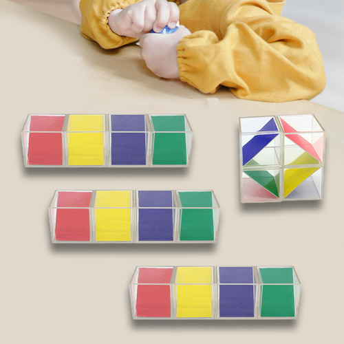 16x Mini Fidget Puzzle Favors Manipuladores De Matemáticas