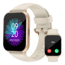 Comprar Ruimen - Relojes Inteligentes Para Mujeres Y Hombres (contestar\u002Fhacer Llamadas), Reloj Inteligente De 1.8 Pulgadas Para Teléfonos Ios\u002Fandroid, Monitor