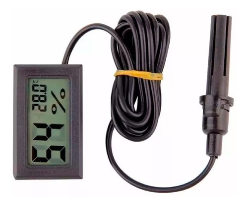 Medidor De Temperatura Digital Ambiental Termometro Humedad 