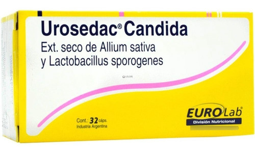 Eurolab Urosedac Candida Antimicotico Vaginal 32 Capsulas