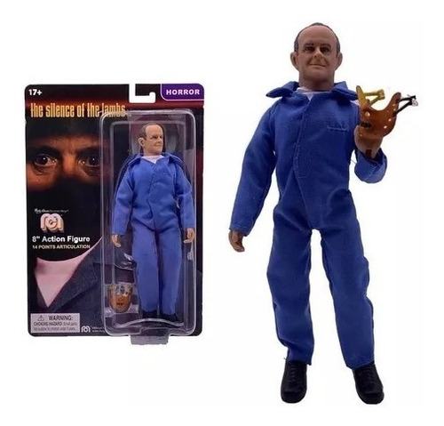 Hannibal Lecter Real Clothes Mego 8 Inch Original Collectoys