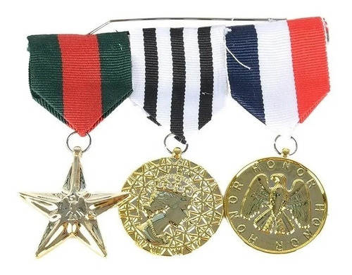 Condecoracion Medallas Al Valor Militar Disfraz Halloween