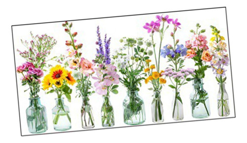 Ventana De Flores Calcomanías De Pared Calcomanía De Papel