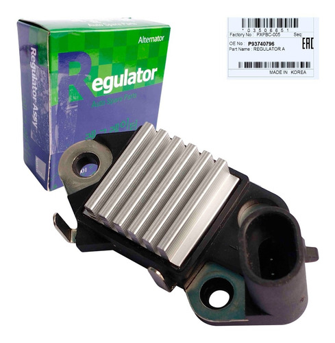 Imagen 4 de 8 de Regulador Alternador Matiz 1997 1998 1999 2000 2 Pines Orig