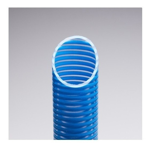 Mangueira Duto Sucção Água Caminhão Pipa 1 1/4 32mm 2mt Cor Azul