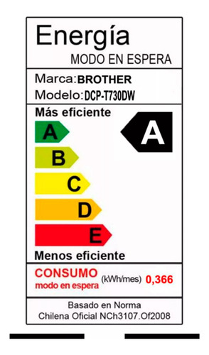 Impresora Multifuncional Brother Tinta Dcp-t730dw Duplex Adf