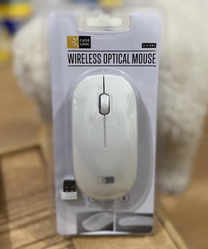 Imagen 2 de 3 de Case Logic Mouse Óptico Inalámbrico 2.4ghz Blanco