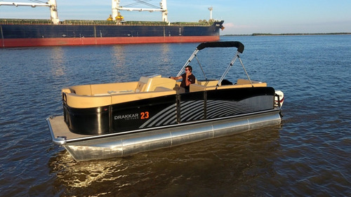 Pontoon Drakkar 26 Pies Sin Motor! Dolar Oficial