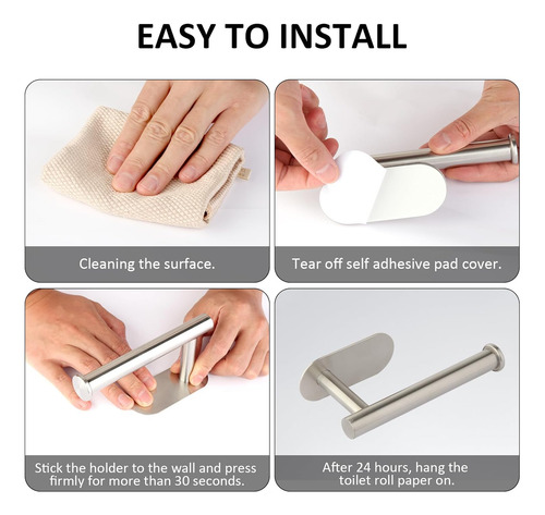 Soporte De Papel Higiénico, Soporte Para Pañuelos, Autoadhes
