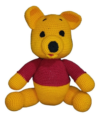 Winnie The Pooh Amigurumi Tejido Crochet Artesanalmente 64cm