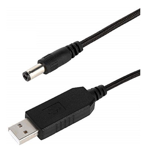 Cable Convertidor Voltaje Usb Dc 5 Cc 12 Tejido Nailon