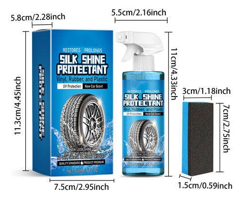 Kit Limpiador De Llantas Y Neumáticos S Gloss Protector Car