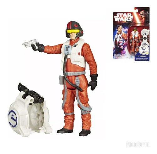 Boneco Action Figure Poe Dameron Star Wars Force Awakens