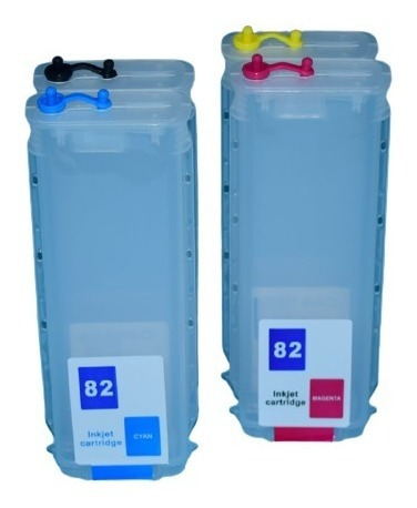 Cartuchos Recargables Hp Plotter 500/800 128ml