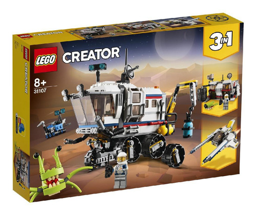 Lego Creator Carro Lunar Explorador 3 Em 1 31107 - 510 Peças