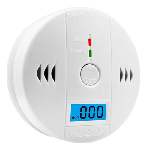 Detector De Monóxido Carbono Sensor Alarme
